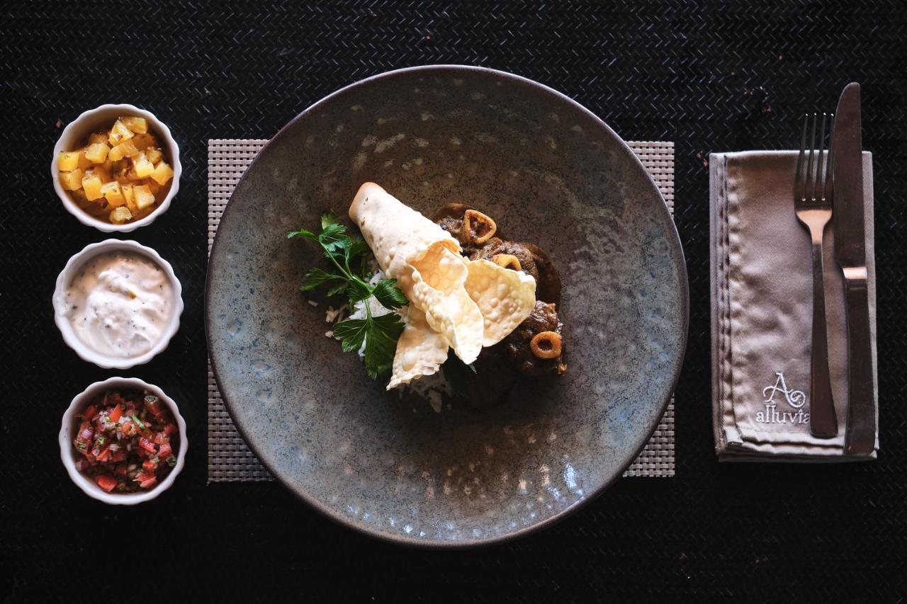Alluvia Boutique Winery & Luxury Accommodation Στέλενμπος Εξωτερικό φωτογραφία A dish at the restaurant